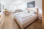 Schlafzimmer - Friesenhuus Whg.4 - Top-Hundeurlaub