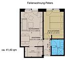 Grundriss - Peters - Top-Hundeurlaub