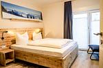 Schlafzimmer - Ferienwohnung 304 - Top-Hundeurlaub