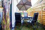 Terrasse - Ferienwohnung 304 - Top-Hundeurlaub