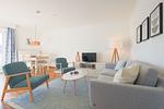 Wohnzimmer - Friesennerz - Hedighuis - Top-Hundeurlaub