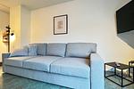 Wohnzimmer mit Schlafsofa - Wohnung 070 - OG - Top-Hundeurlaub