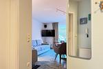 Flur mit Blick zum Wohnzimmer - Wohnung 070 - OG - Top-Hundeurlaub
