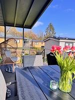 Hauptansicht - Lagom,  mit eingezäuntem Grundstück (47) - Top-Hundeurlaub