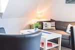 Wohnzimmer - FeWo Möwe 4 - Top-Hundeurlaub