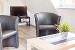 Wohnzimmer - FeWo Möwe 4 - Top-Hundeurlaub
