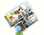 Grundriss - FeWo 29-5 OG - Top-Hundeurlaub