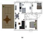 Grundriss - FeWo 1 - Top-Hundeurlaub