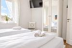 Schlafzimmer - FeWo 3 - Top-Hundeurlaub