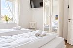 Schlafzimmer - FeWo 4 - Top-Hundeurlaub