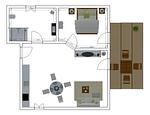 Grundriss - FeWo 6 - Top-Hundeurlaub