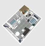 Grundriss - FeWo C7 - Top-Hundeurlaub