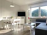 Wohnzimmer - Wohnung 1/EG - Top-Hundeurlaub