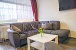 Wohnzimmer - FeWo 111 - Top-Hundeurlaub