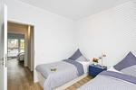 Schlafzimmer - Ferienhaus Küstenglück Frieda - Top-Hundeurlaub