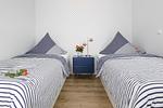 Schlafzimmer - Ferienhaus Küstenglück Frieda - Top-Hundeurlaub