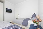 Schlafzimmer - Ferienhaus Küstenglück Frieda - Top-Hundeurlaub