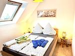 Schlafzimmer - Ferienwohnung Caroline - Top-Hundeurlaub