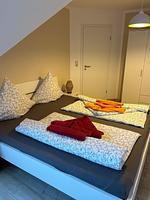 Schlafzimmer - Ferienwohnung Caroline - Top-Hundeurlaub