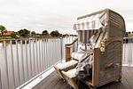 Terrasse - Ferienhaus Seeperle Smuk - Top-Hundeurlaub