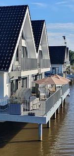 Gartenblick - Ferienhaus Seeperle Smuk - Top-Hundeurlaub