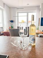 Küche / Küchenzeile - Ferienhaus Seeperle Skartje - Top-Hundeurlaub