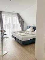 Schlafzimmer - Ferienhaus Seeperle Skartje - Top-Hundeurlaub