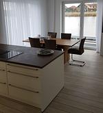 Küche / Küchenzeile - Ferienhaus Seeperle Skartje - Top-Hundeurlaub