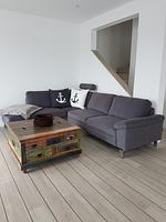 Wohnzimmer - Ferienhaus Seeperle Skartje - Top-Hundeurlaub