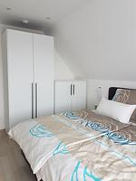 Schlafzimmer - Ferienhaus Seeperle Skartje - Top-Hundeurlaub