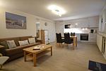 Wohnzimmer - Wohnung Sandbank - Top-Hundeurlaub
