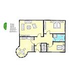 Grundriss - Wohnung 1 - Top-Hundeurlaub