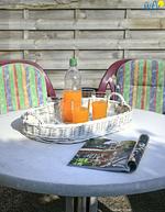 Terrasse - Ferienwohnung Kompass - Top-Hundeurlaub