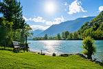 Ihr Garten direkt am Ufer - eingezäunt mit sandigem Badezugang - Moretta - Top-Hundeurlaub