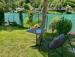 erholsamer Garten am Flussufer - Moretta - Top-Hundeurlaub