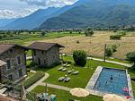großer Pool angrenzend an das Ferienhaus - Ciclamino - Top-Hundeurlaub