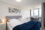 Schlafzimmer - Wattenblick - Top-Hundeurlaub