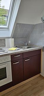 Küche / Küchenzeile - Fewo Esche 2 - Top-Hundeurlaub