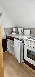 Küche / Küchenzeile - Fewo Esche 2 - Top-Hundeurlaub