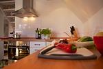 Küche / Küchenzeile - Ferienwohnung 3 - Top-Hundeurlaub