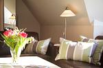 Wohnzimmer - Ferienwohnung 4 - Top-Hundeurlaub