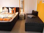 Schlafzimmer - Haus Krüger - Top-Hundeurlaub