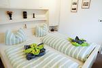 Schlafzimmer - Ferienwohnung Diekkieker - Top-Hundeurlaub