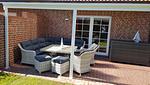 Terrasse - Tinas Nordseeferienhaus - Top-Hundeurlaub
