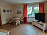Wohnzimmer - Tinas Nordseeferienhaus - Top-Hundeurlaub