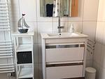 Badezimmer - Tinas Nordseeferienhaus - Top-Hundeurlaub