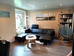 Wohnzimmer - Ferienhaus Krabbe - Top-Hundeurlaub