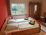 Schlafzimmer - Ferienhaus Krabbe - Top-Hundeurlaub