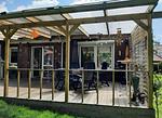 Terrasse - Ferienhaus Krabbe - Top-Hundeurlaub