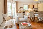 Wohnzimmer - Haus: strandnah, Terrasse - Top-Hundeurlaub
